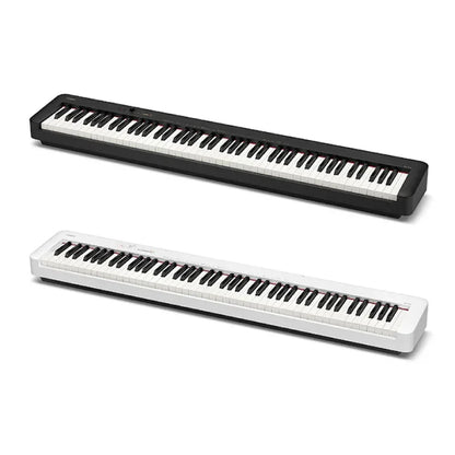 CASIO CDP-S110 Portable Digital Piano, 88-Key Scaled Hammer Action Keyboard, Bluetooth MIDI, Battery-Powered