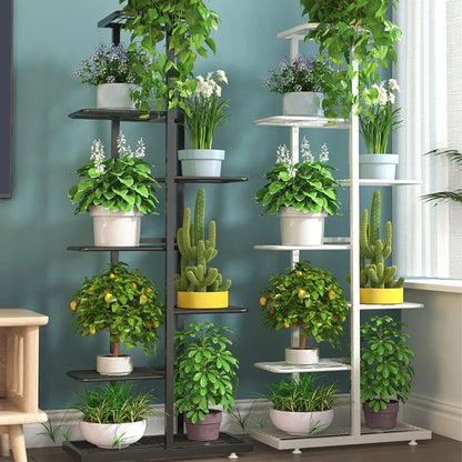 Plant Stand Stand for Flowers Iron 3/7Layers Plant Shelf Plant Organizer Storage Plant Holder Display Stand Garden Decoration