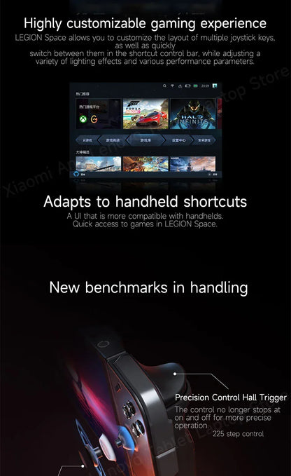 Lenovo LEGION Go Original Handheld game console PDA/PPC AMD Ryzen Z1 Extreme 8.8" 2.5K 144Hz Support FPS mode Portable laptop
