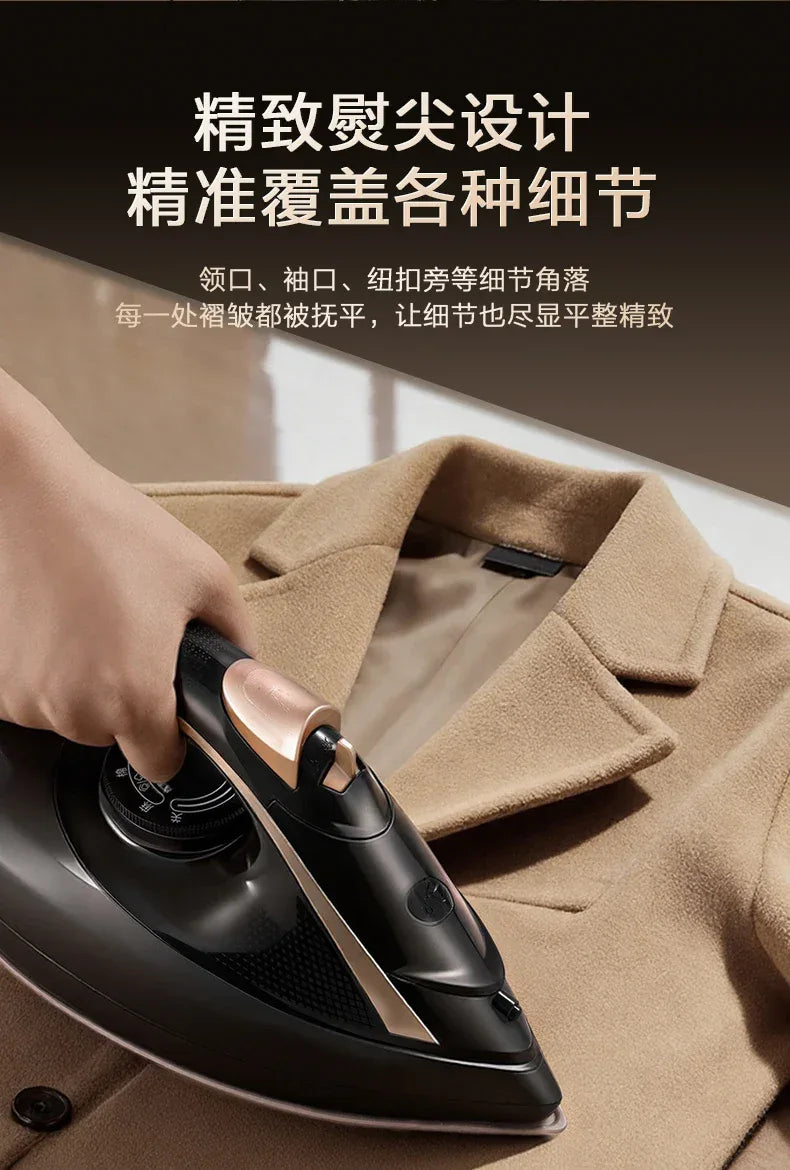 Handheld Portable Steam Iron Compact for Home Use Dry And Wet Ironing Clothes Smoothing Machine