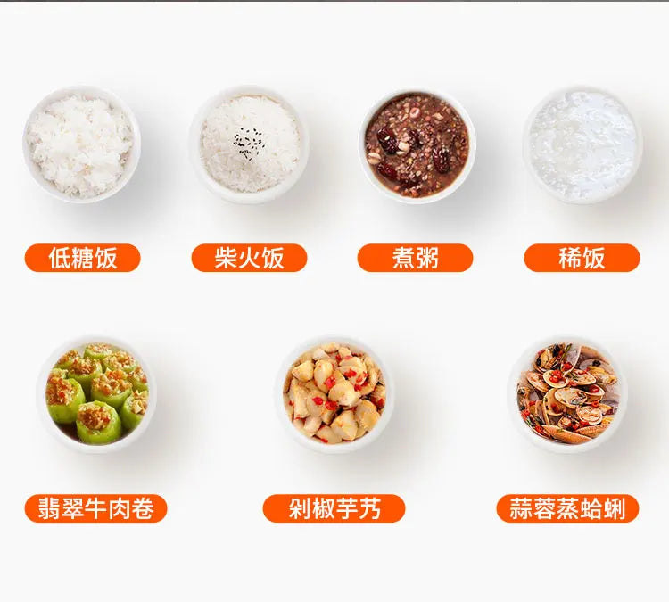 Riz Cooker Electric Rice 220v Multicooker Household Appliances for Home Smart Soup Separation 4L Low-sugar Coocker Pot
