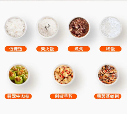 Riz Cooker Electric Rice 220v Multicooker Household Appliances for Home Smart Soup Separation 4L Low-sugar Coocker Pot