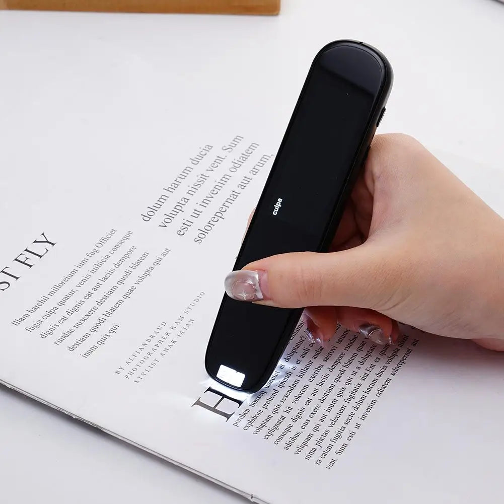 Portable Scanner Mini Handheld Document A4 Book Scanner for JPG PDF Format 300/600/900 DPI Scan Reader Pen Languages Translation