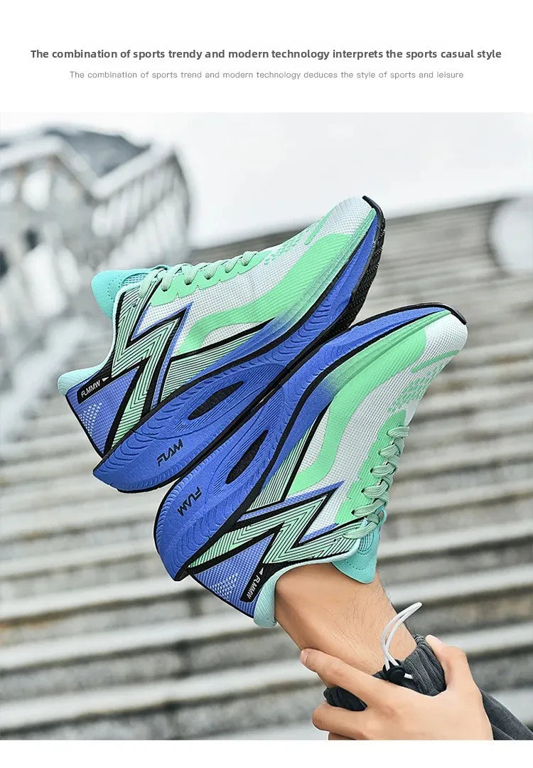 Casual Running Shoes Breathable Mesh Upgraded Version Unisex Marathon Sports Sneakers Trendy All Seasons Lightweight