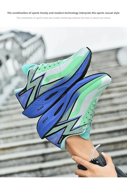 Casual Running Shoes Breathable Mesh Upgraded Version Unisex Marathon Sports Sneakers Trendy All Seasons Lightweight