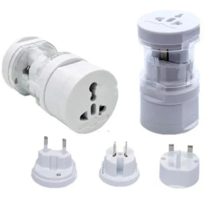 Global Plug Adapter Cylindrical International Travel Converter European United States Travel Plug Converter Electric Appliance