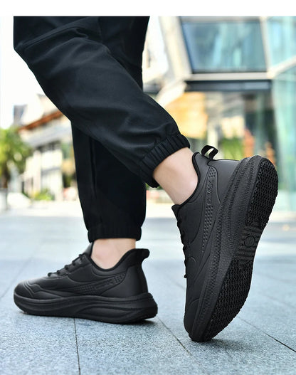 Hotel Chef Shoes Four Seasons Breathable Light Non-slip Waterproof Oil-proof Kitchen work shoes Men's Outdoor Casual sports Shoe