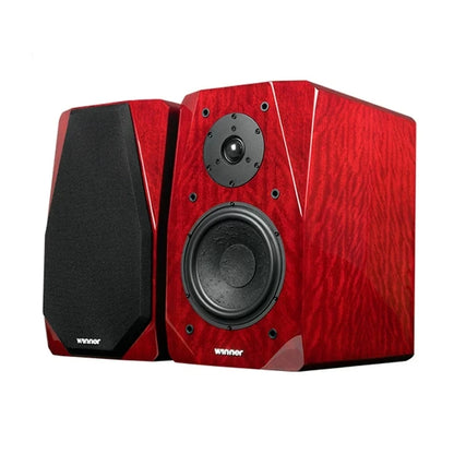 Winner TD-9 Passive Bookshelf Speakers with Wooden Cabinet, 2.0 Hi-Fi Audiophile Stereo System for Home Audio
