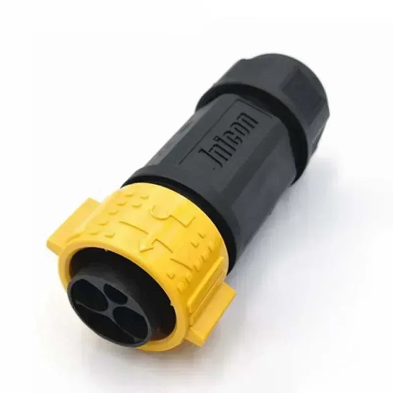 60A 2+1+5 Lithium Battery Waterproof Connector IP67 M25 E-bike Electric Motorcycle Charging Power Plug Socket CE UL Certified