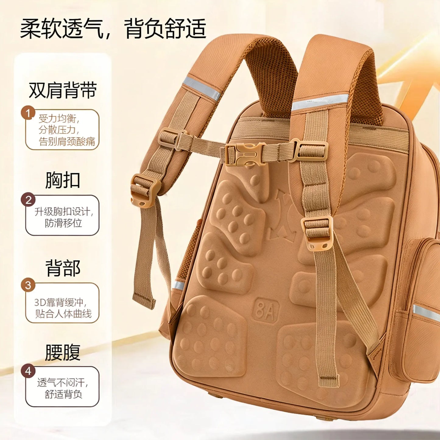 Capybara School Bags for Boys Girls Primary Schoolbag Cartoon School Backpack Set Rucksack Bagpack Kids Cute Children Book Bags