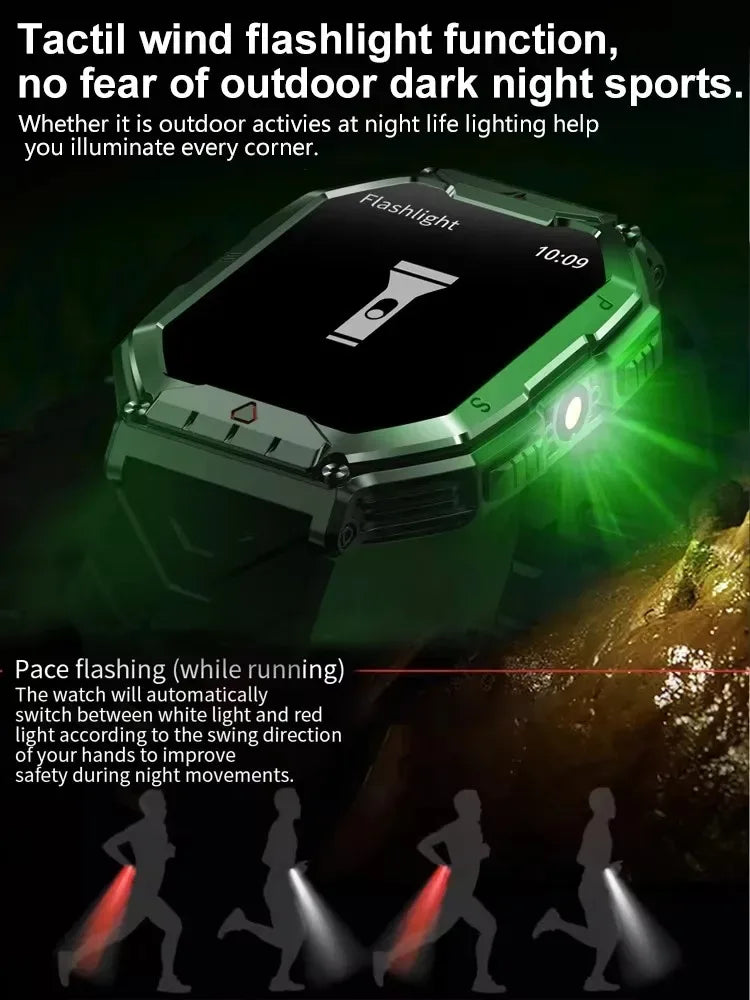2025 New Men's Smart Watch 360 * 360 HD Touch Screen Sports Waterproof Smartwatch Health Monitoring Bluetooth Call Smart Watches