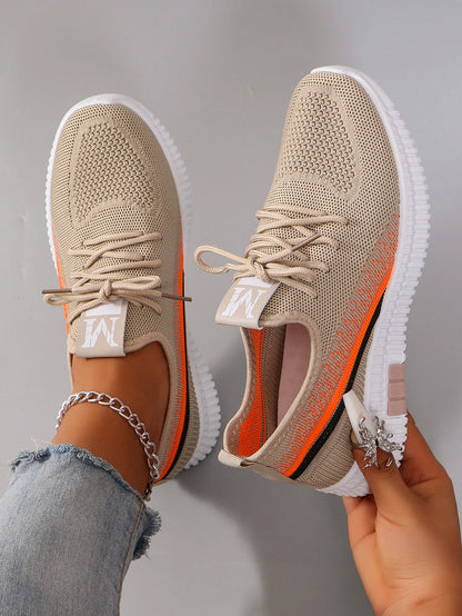 Women's summer breathable mesh flat shoes，women's shoes，casual sneakers shoes, clearance free shipping