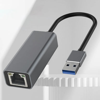 Type-C To RJ45 Gigabit Ethernet Type-C To Ethernet Adapter 10/100/1000Mbps USB Network Card Aluminum Alloy for Computer Desktop