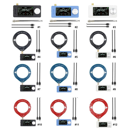 SI4732 0.5-108mhz Portable Radio 1.9inch IPS Screen Pocket Mini Radio LSB USB AM FM FM/AM Radio HF SW MW VHF Radio