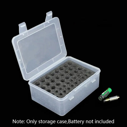 Battery Storage Organizer Holder Holds 54 AA AAA Batteries Battery Box Case Garage Container Home Drawer Organization Dispenser