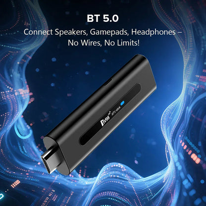 Android TV Stick Set Top Box 8K Dual WiFi 6 Quad Core BT5.0 HDR+10 Google Assistant for Netflix YouTube iptv H313 Media Player