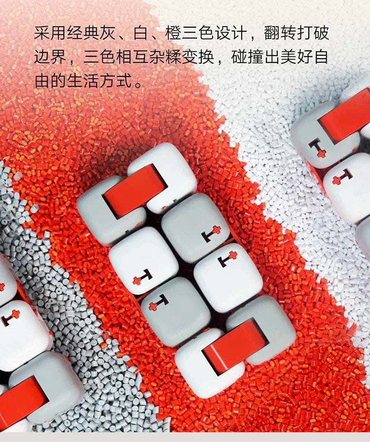 Original Xiaomi Smart Spinner Finger Cubes plus plus plus Big Bricks Toys Fidget Magic Cubes Infinity Toys Anti Stress Anxiety