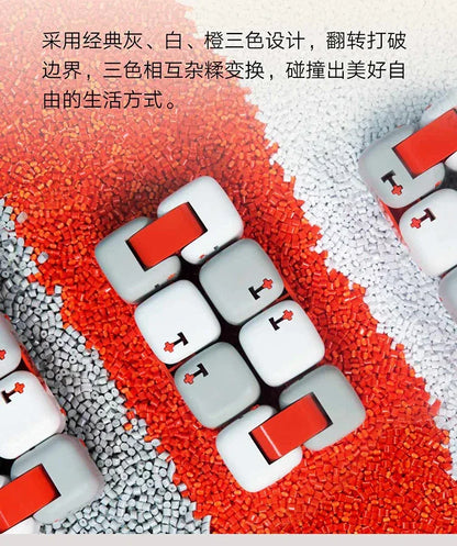 Original Xiaomi Smart Spinner Finger Cubes plus plus plus Big Bricks Toys Fidget Magic Cubes Infinity Toys Anti Stress Anxiety