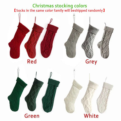 A vintage personalized Christmas stocking with embroidered name and customizable letters, perfect as a family Christmas gift