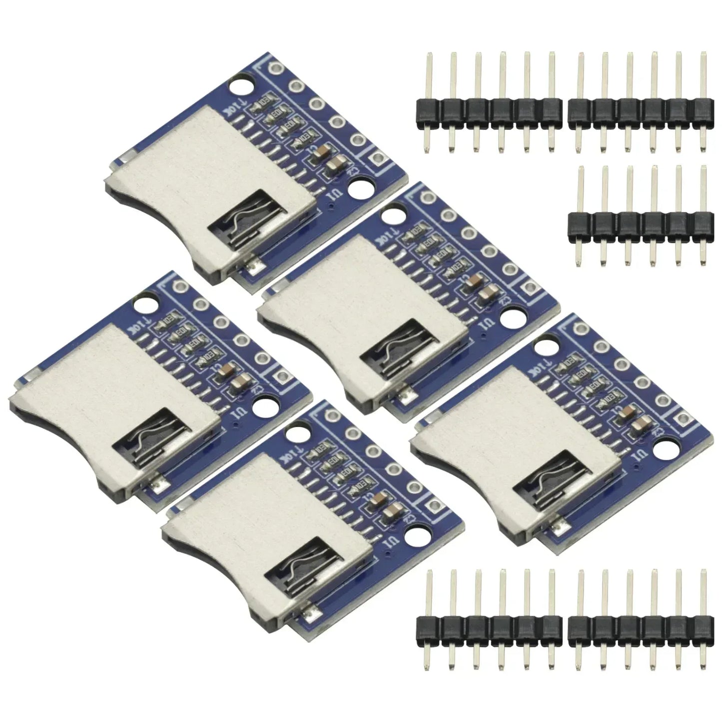 1-10pcs Micro Mini SD Storage Expansion Board Mini Micro SD TF Card Memory Shield Module With Pins for Arduino
