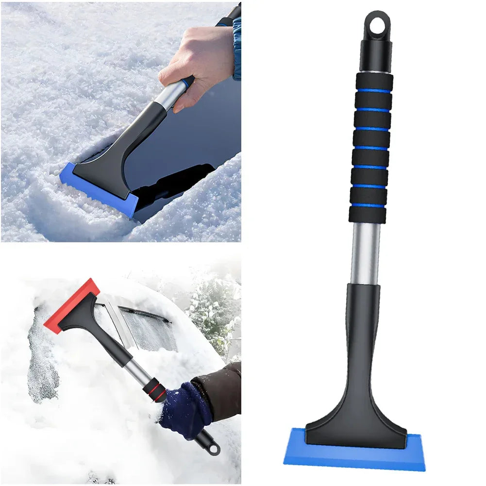 Auto Ice Remover with Sponge Handle Car Defrosting Snow Removal Tool Car Snow Shovel Windscreen Protection Accessories