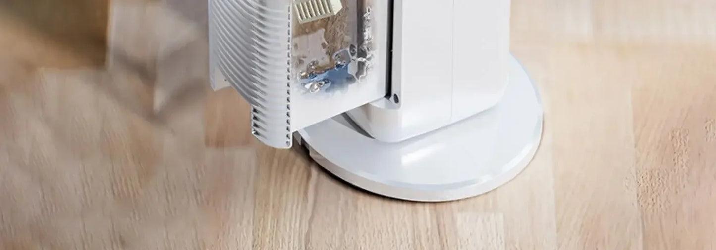 DFS Air Conditioner Fan Household Refrigerator Small Bladeless Electric Fan Thermantidote