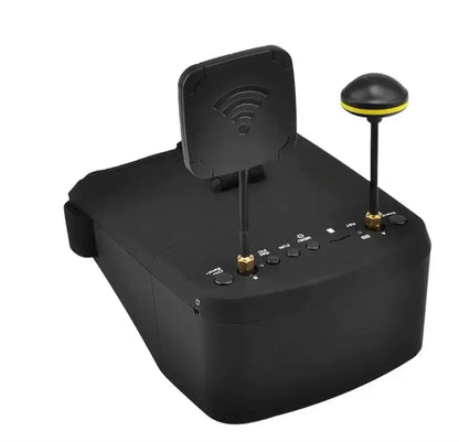 5.8G 40CH 5 Inch 800*480 Video Headset HD DVR Diversity FPV EV800D Goggles With Battery For RC Model RC FPV Drone