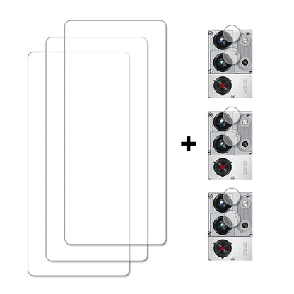 For RedMagic 10S Pro Plus Glass Screen Protector Protective Tempered Glass Phone Camera Lens Film For Nubia Red Magic 10S Pro