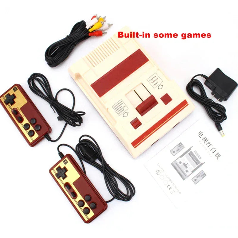 Coolbaby RS 37 red and white game console family game console for NES 8 classic nostalgic for FC video game free game card