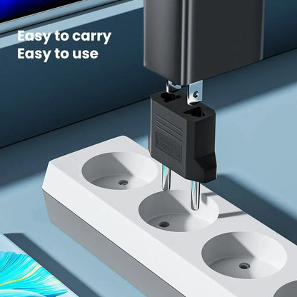 3/5/10pcs Mini US To EU Plug Converter America European Travel Charger Adapter AC Outlet 4.8mm/4.0mm US to EU Converter Socket