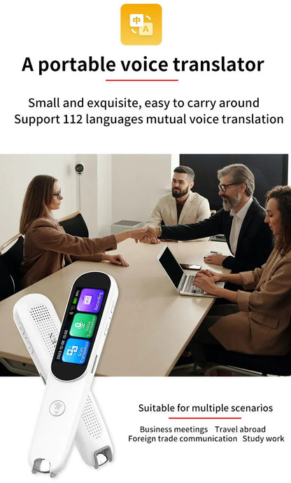 SD02 Intelligent Translation Machine Offline Chinese English Scanning with 112 Multilingual Translation Pens