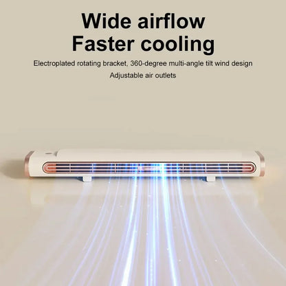 USB DesktopTower Fan Fan Quiet Air Condition Fan Vertical and Horizontal for Bedroom Home Office Room