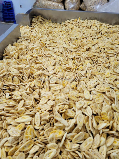 High Quality Dried Sweet Banana Chips Sliced Dried Fruit Snack Preserved in Bulk Vacuum Pack Direct From Vietnam Supplier