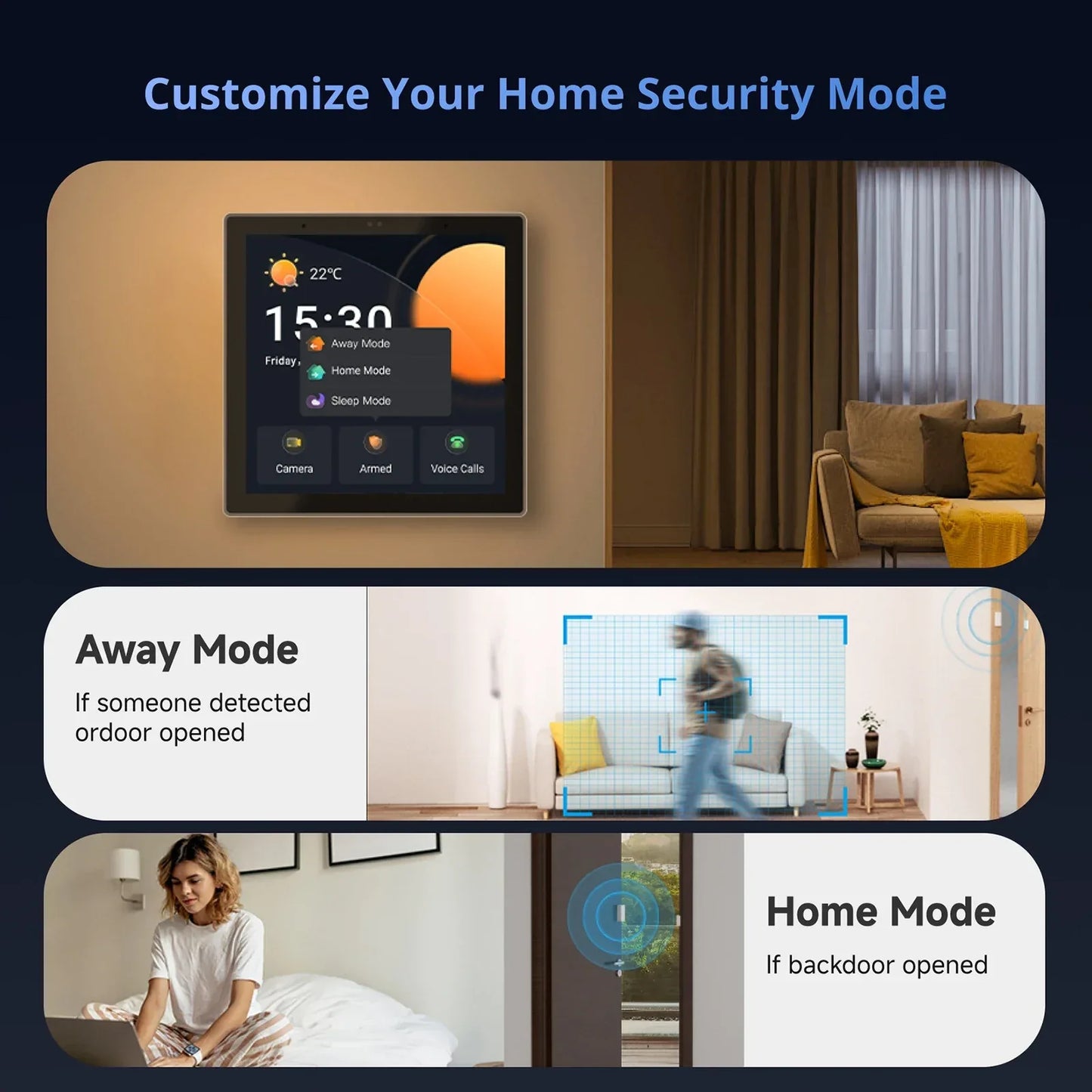 SONOFF NSPanel Pro Smart Home Control Panel Smart Thermostst Power Consumption DIY Switch Module Supports All Sonoff Devices