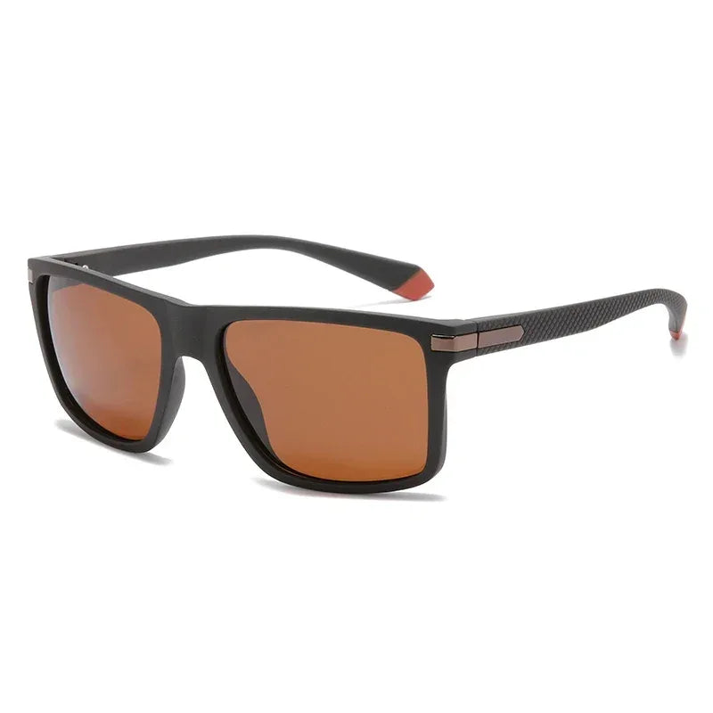 Outdoor Sport Square Nearsighted Sunglasses With Diopters Driving Anti-Glare Prescription Sun Glasses For Men 0 -0.5 -0.75 To -6