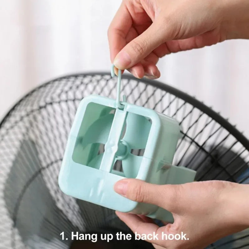 Ventilateur Hanging Add Ice Cup Summer Plastic Mini Fan Portable Fan Cooling Tool DIY Water Tower Cooling Product Home Accessory