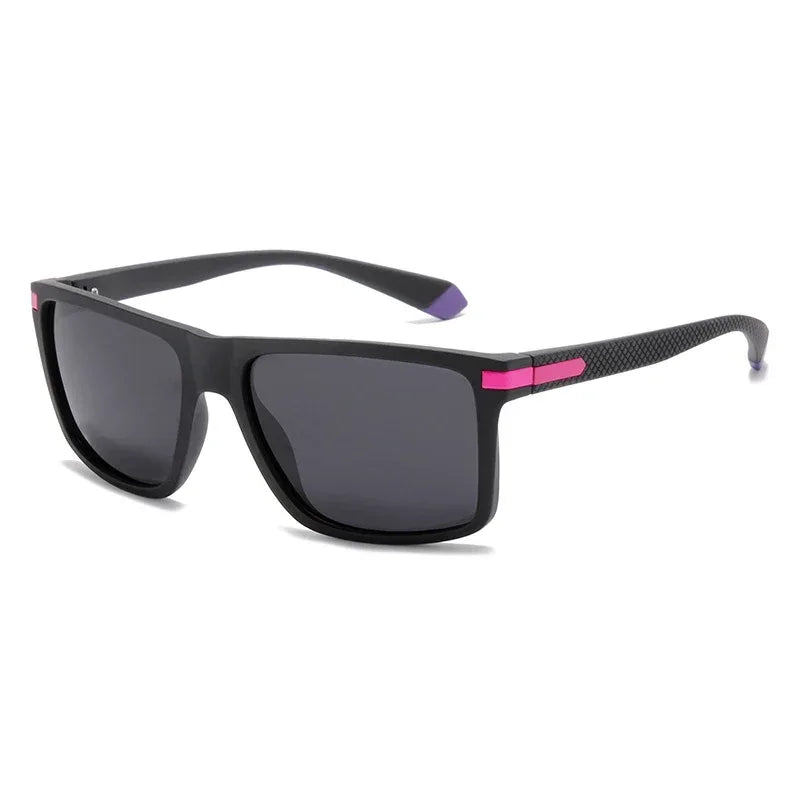 Outdoor Sport Square Nearsighted Sunglasses With Diopters Driving Anti-Glare Prescription Sun Glasses For Men 0 -0.5 -0.75 To -6