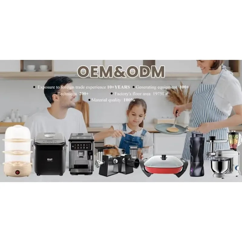 5-in-1 Multifunction Electric Stand Mixer with Stainless Steel Mixing Bowl 6-Speed Blender & Meat Grinder-Kitchen Appliance