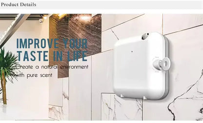 Bluetooth Control Aroma Diffuser USB Wall Waterless Aromatherapy Oil Diffuser Home Hotel Air Freshener Spray Fragrance Machine