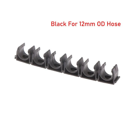 4/6/8/10/12mm Nylon Pneumatic Tube Air Hose Fixing Clamp 6 Way Water Pipe Holder Gas Compressor Tubing Diversion Flow Clip