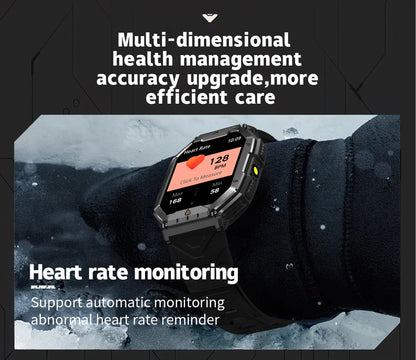 2025 New Men's Smart Watch 360 * 360 HD Touch Screen Sports Waterproof Smartwatch Health Monitoring Bluetooth Call Smart Watches
