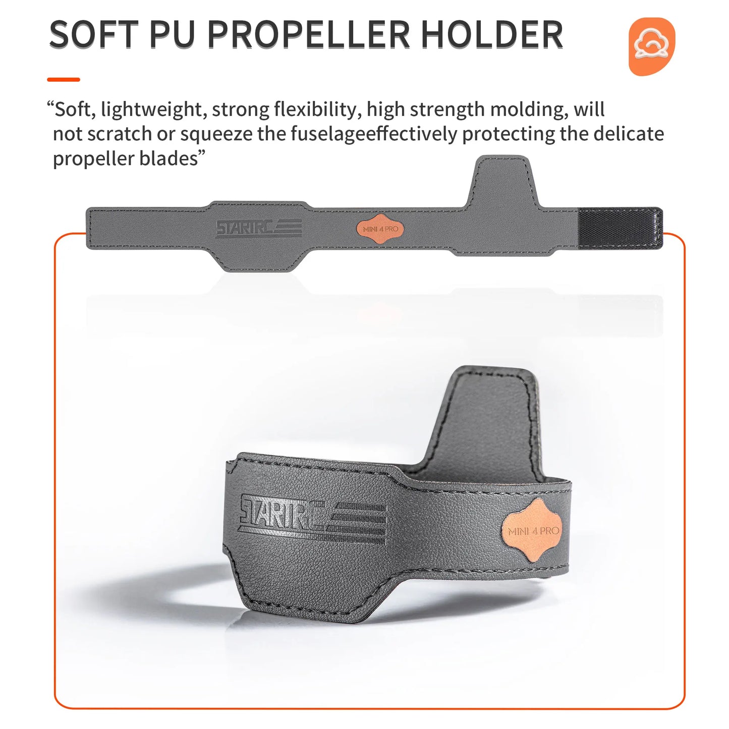 STARTRC Propeller Holder for DJI Mini4 Pro Drone Wings Stabilizer Protector Blades Fixed Strap Mount Guard Accessories