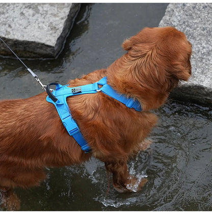 SMALL COMBINATION Pet Harness No Pull Nylon Reflective Dog Harness Adjustable Comfortable Control Walking Running Accessories