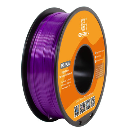 GEEETECH High-Speed PLA Filament 1.75mm 1kg 1 spool,Better Liquidity, Fast Curing, HS-PLA High-Speed 3D Printing Filament