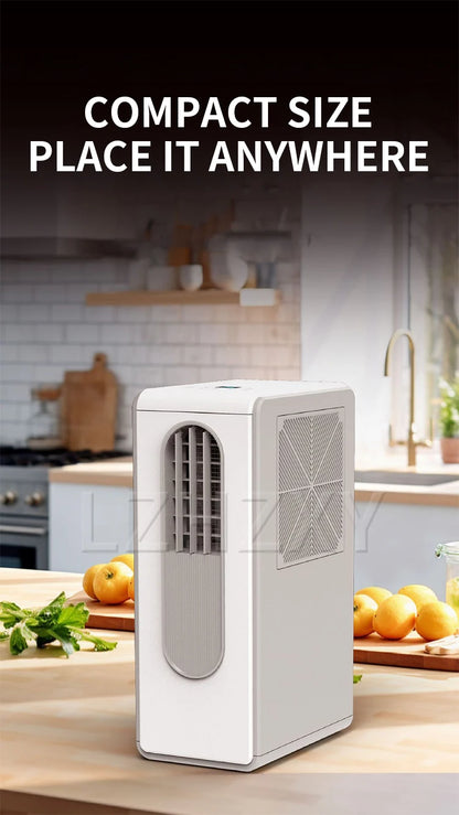 Portable Ductless Air Conditioner for Kitchen Cooling, 500W (1800 BTU) Rapid Cooling, with Oil-Control Filter