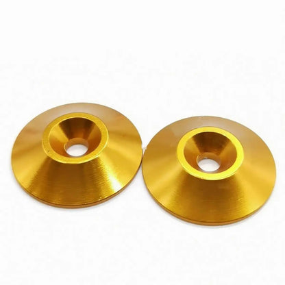 New Aluminum Tail Wing Gasket M3 Countersunk Screws Washers for 1/8 1/10 Scale Off Road Buggy Monster Truck Crawler RC Dift Cars