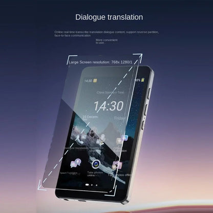 Portable T22 Smart Translator 142 In Real-time Online Languages Translation ChatGPT Voice Photo Intelligent Translate Device
