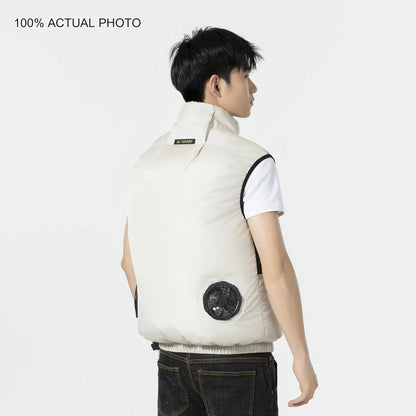 G-MACHT Summer Breathable Wearable Cooling 2-3-4Fans Vest Ice Cooling Air Conditioner Clothes For Outdoor Fishing Heat Resistant