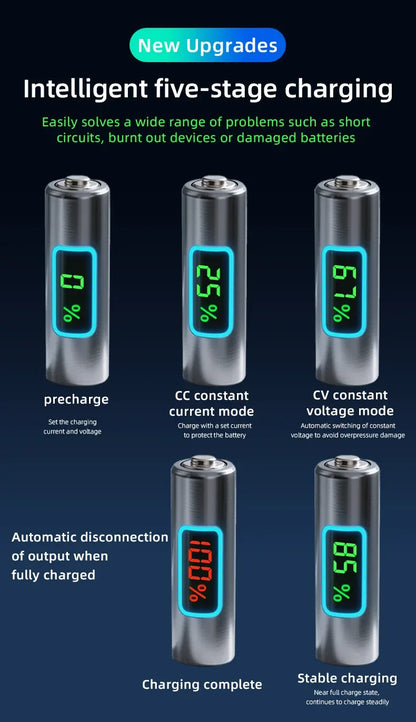NICE POWER Adjustable DC Power Supply 12V/24V Lead-acid Battery Charging Auto-Stop When Full Reverse Polarity Protection Source