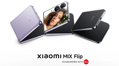 Global Version Xiaomi MIX Flip Leica 50MP Camera 4780mAh 67 W 12GB 512GB Snapdragon 8 Gen 3 Hyper Charger 6.86" 120Hz Display